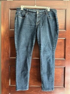 Old Navy Women's Original Mid-Rise Jeans - Classic Dark Blue